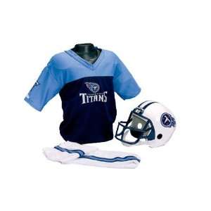   Titans Kids/Youth Football Helmet Uniform Set