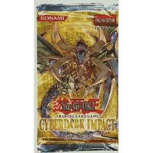  Yu Gi Oh Cards   Cyberdark Impact   Booster Pack [Toy 