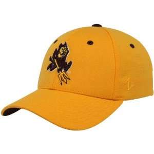 Zephyr Arizona State Sun Devils Gold Z Fit Hat (Small 