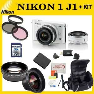 30mm Zoom Lens. Package Includes Nikon 1 J1 Digital Camera, 10mm Lens 