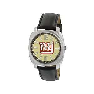  Gametime New York Giants Black Leather Watch Sports 