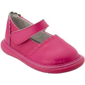  Hot Pink Punched shoe size 5 Baby