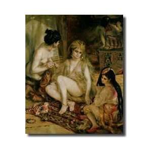  Interior Of A Harem In Montmartre Parisian Women Dressed 