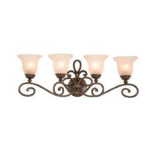   Bellagio Amelie 4 Light Bathroom Fixture from the Amelie Collection