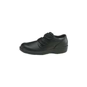 Mens Ambulator Biomechanical Shoe   Velcro Oxford   Black   Size Men 