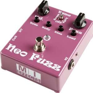   MI Audio Neo Fuzz v.2 Guitar Effects Pedal Pink Musical Instruments