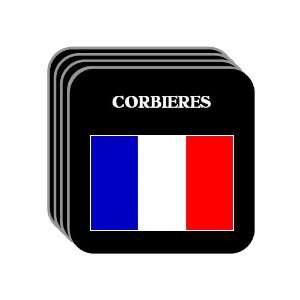  France   CORBIERES Set of 4 Mini Mousepad Coasters 