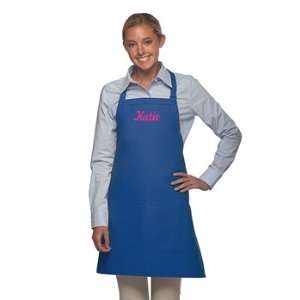  2 Pocket Bib Apron (Embroidered Name or Text)