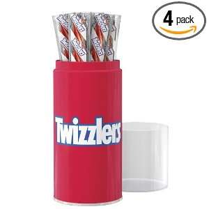 Twizzlers Valentines Twists, Strawberry, 5.04 Ounce Pencil Candy 