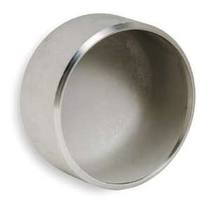 Stainless Steel Butt Weld Fittings Cap,1 In,Butt Weld,304L Stainless S 