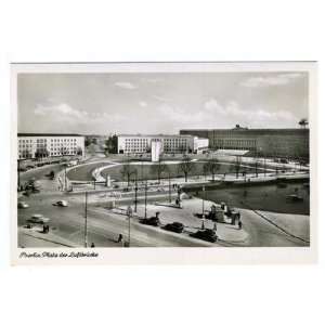  Berlin Platz Der Lufbrucke Real Photo Postcard 1950s 