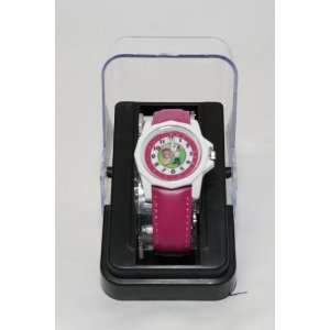  Shimmy & Simmy Pink Leather Watch 