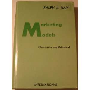  Marketing Models Quantitative and Behavioral 