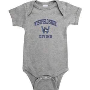  Westfield State Owls Sport Grey Varsity Washed Diving Arch 