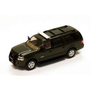   HO (1/87) Ford Expedition Police SUV   BLANK GREEN Toys & Games