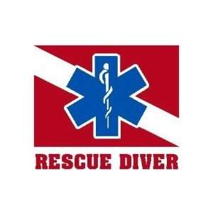  Rescue diver decal