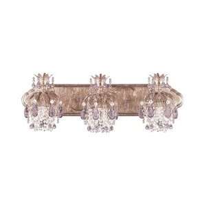 Schonbek Worldwide 1256 48PK 3 Light Rondelle Wall Sconce  