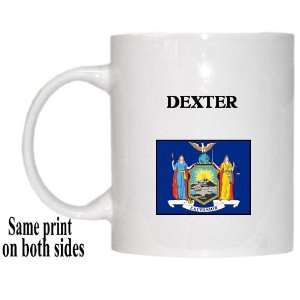  US State Flag   DEXTER, New York (NY) Mug 