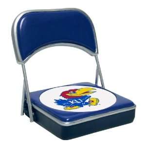  Kansas Jayhawks Stadium Chair with Coaster, Set of 2 