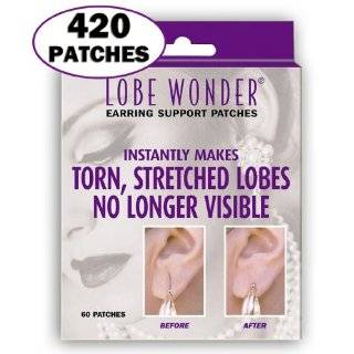   Lobes and Helps Protect Healthy Ear Lobes Against Tearing by Lobe
