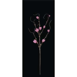    Maagnolia flower BRANCH with micro 20 led lights