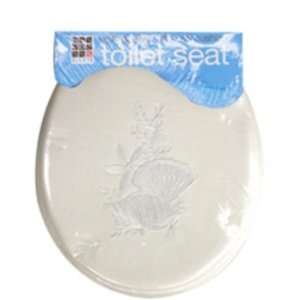 HDS Trading Toilet Seat Soft With White Finish   HDS Trading TS30126 