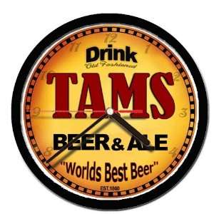  TAMS beer and ale cerveza wall clock 