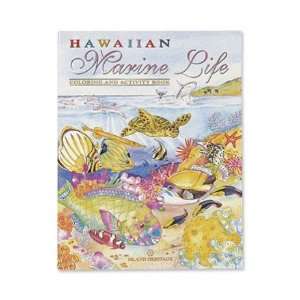  Hawaiian Marine Life Coloring & Activity Book