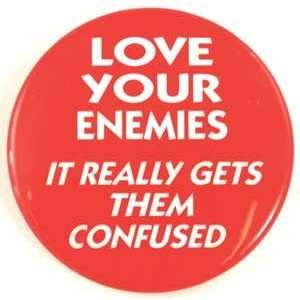  NEW Love Your Enemies pin   PLOVE