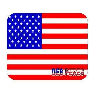  US Flag   Des Peres, Missouri (MO) Mouse Pad Everything 