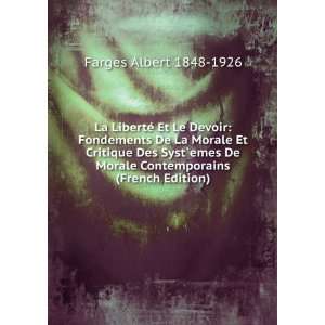   emes De Morale Contemporains (French Edition) Farges Albert 1848 1926