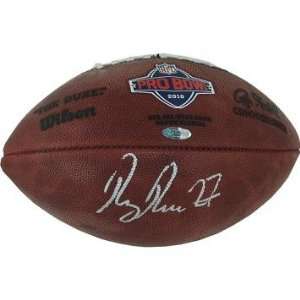  Ray Rice Autographed Football   Pro Bowl   Autographed 