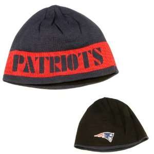  New England Patriots Reversible Red Band Beanie 