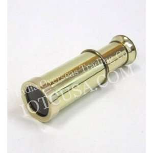  Compact Brass Telescope Collapses to 2 3/4 Inches 