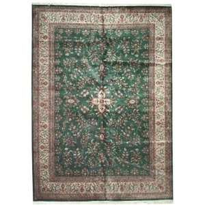 11 x 138 Handmade Knotted Persian Lilian New Area Rug From India 