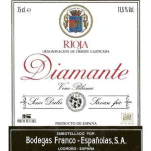  2010 Bodegas Franco Espanolas Diamante Malvasia Viura 