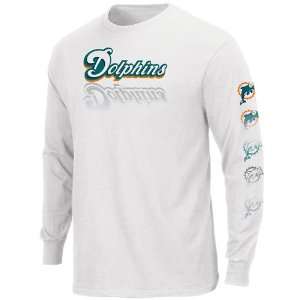  Miami Dolphins Dual Threat Long Sleeve T Shirt Sports 
