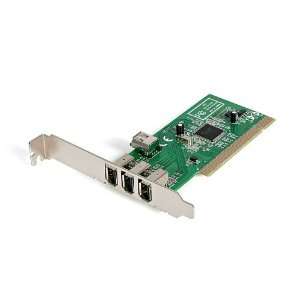  StarTech 4 Port PCI 1394a FireWire Adapter Card   3 