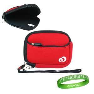  Flip Video Carrying Case Ruby Red Neoprene Sleeve with 