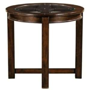  Four Corners Round End Table