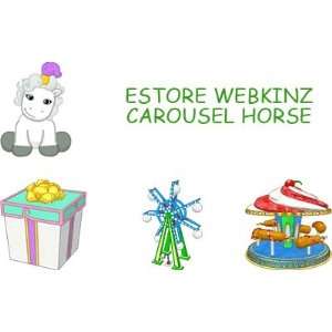  CAROUSEL HORSE   Webkinz eStore Certificate   Code only 