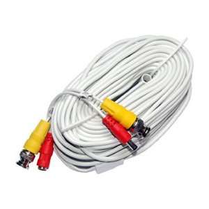  RG59 Premade Siamese Cable 125FT, White