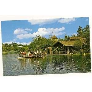 Walt Disney World Magic Kingdom Tom Sawyer Island 3x5 Postcard 0100 