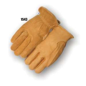  Leather Work Glove, #1543 Deerskin Drivers, size 8, 12 
