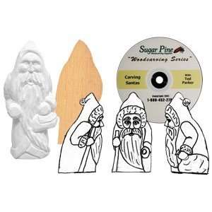 Woodcarving   TED PARKERS SANTA KIT