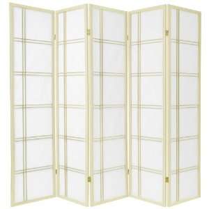  6 ft. Tall Double Cross Shoji Screen Special Edition  5P 