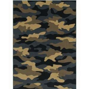   Jungle Locker Room Blue 17600 5 5 X 7 9 Area Rug