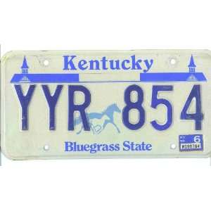  1990s Kentucky genuine License Plate 