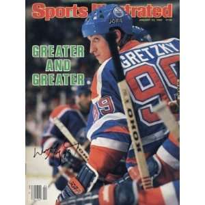  Wayne Gretzky Autographed Sports Illustrated Magazine 