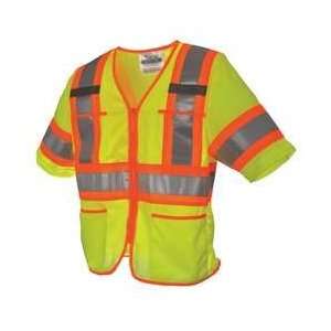  Safety T vest,class 3,mesh,green,s   VIKING